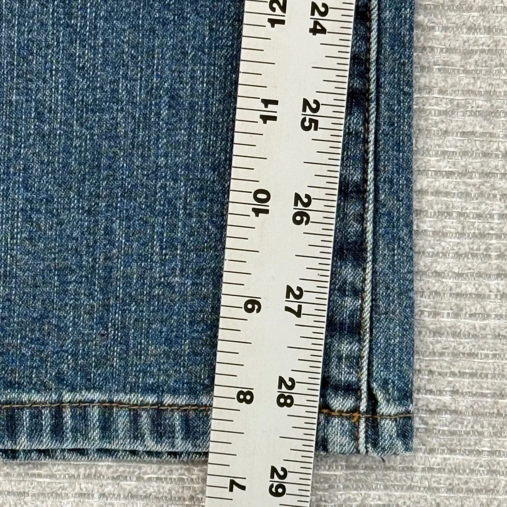 Lauren Jeans Co. Bootcut Jeans Womens Sz 16 Stretch Denim Classic‎ Blue Western